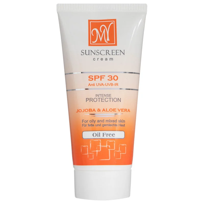 کرم ضدآفتاب بی‌رنگ مای SPF30 مدل Intense Protection، مناسب پوست‌های مختلط و چرب، حجم 50 میلی گرم