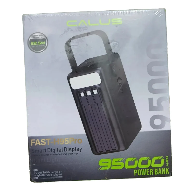 پاوربانک 22.5 وات کالوس مدل H95Pro ظرفیت 95000 میلیآمپرساعت