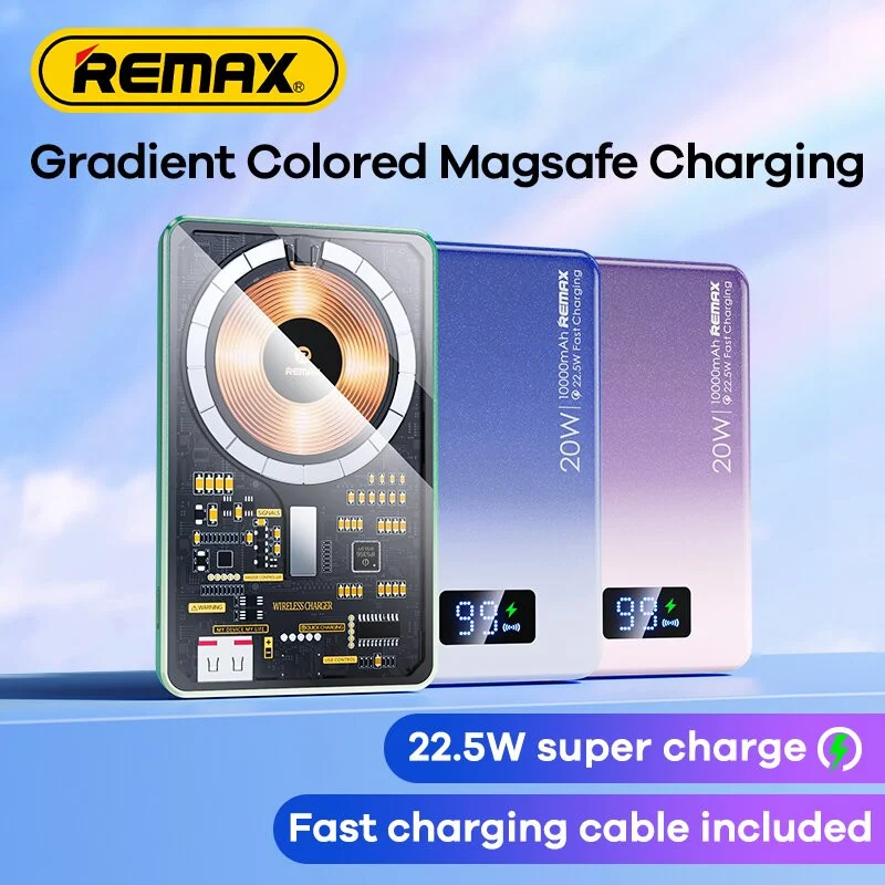 پاوربانک ریمکس مدل RPP-531 ظرفیت 10000 میلی آمپرساعت