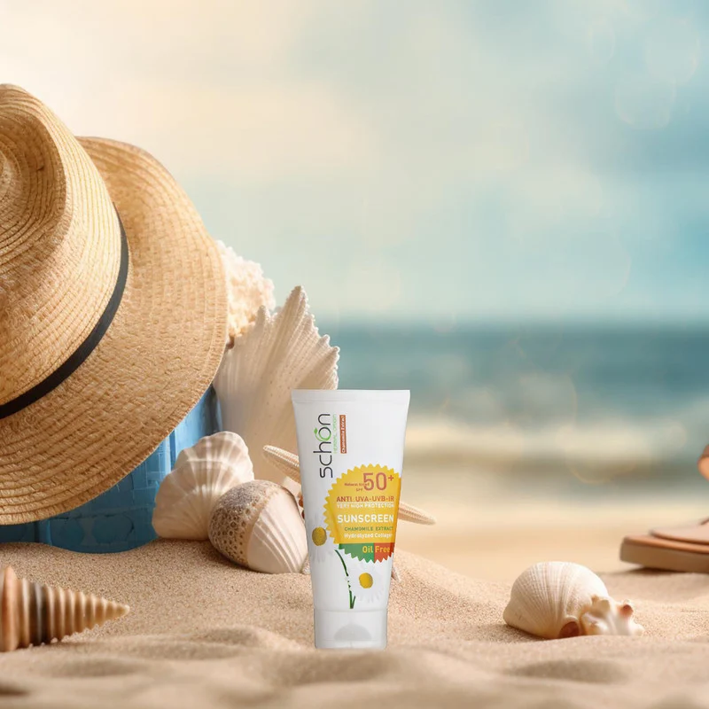 کرم ضدآفتاب رنگی فاقد چربی شون با رنگ طبیعی + SPF50
