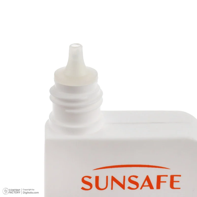 فلوئید ضد آفتاب بی‌رنگ صورت و بدن سان سیف SPF 50 مدل Solar ‌محافظ در برابر اشعه UVA و UVB مناسب برای پوست حساس و چرب حجم 50 میلی‌لیتر