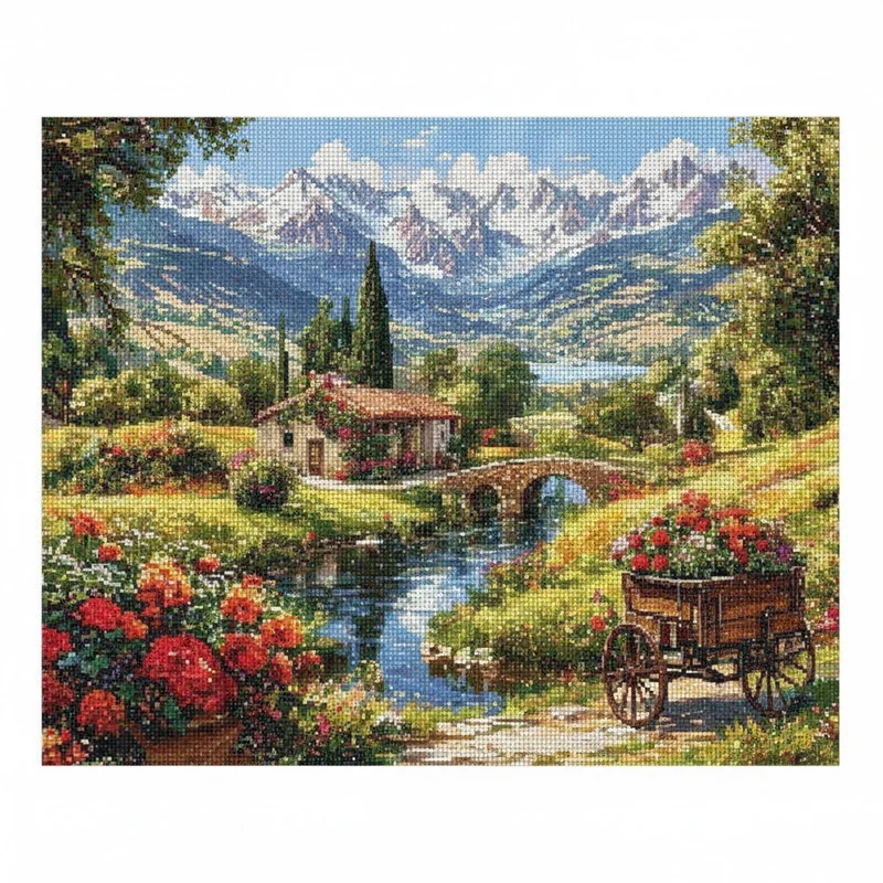 بازی آموزشی مدل تابلو نقاشی الماسی بزرگسال کد C3449