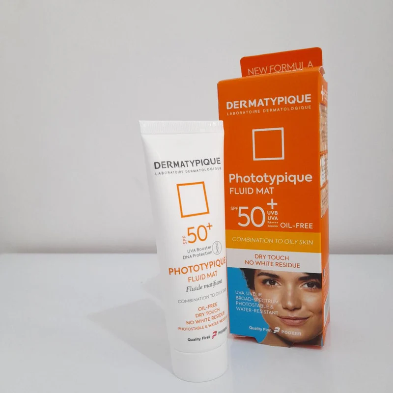 کرم ضدآفتاب بیرنگ دست، صورت درماتیپیک SPF50 مدل فلوءیدمت مناسب برای پوست چرب حجم 50 میلیلیتر