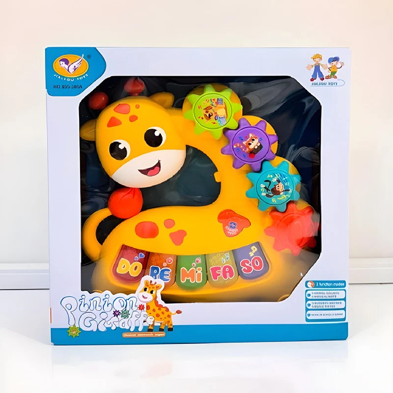 بازی آموزشی مدل زرافه موزیکال کد 855-186A