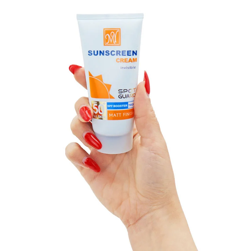 کرم ضدآفتاب بی‌رنگ مای SPF50 مدل Spot Guard، مناسب پوست‌های خشک، حجم 50 میلی‌لیتر