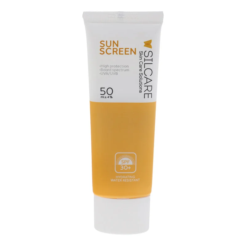 کرم ضد آفتاب بدون رنگ سیلکِر +SPF 30 مدل sun protect ‌مناسب انواع پوست حجم 50 میلی‌لیتر