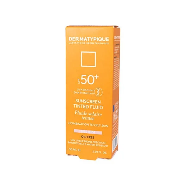 کرم ضد افتاب درماتیپیک مدل Tinted Fluid کد 01 حجم 50 میلی لیتر