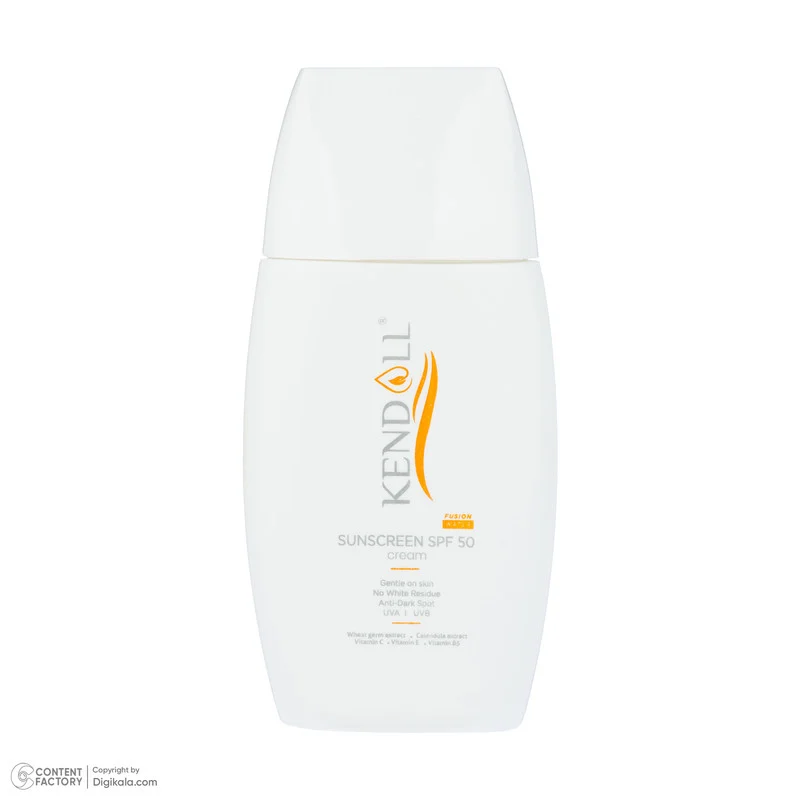 کرم ضد آفتاب بدون رنگ کندال SPF 50 مدل Calendula ‌مناسب انواع پوست‌ حجم 40 میلی‌لیتر