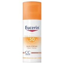 کرم ضد آفتاب بدون رنگ اوسرین SPF 50 مدل Tinted SPF50 ‌مناسب پوست‌های حجم میلی‌لیتر