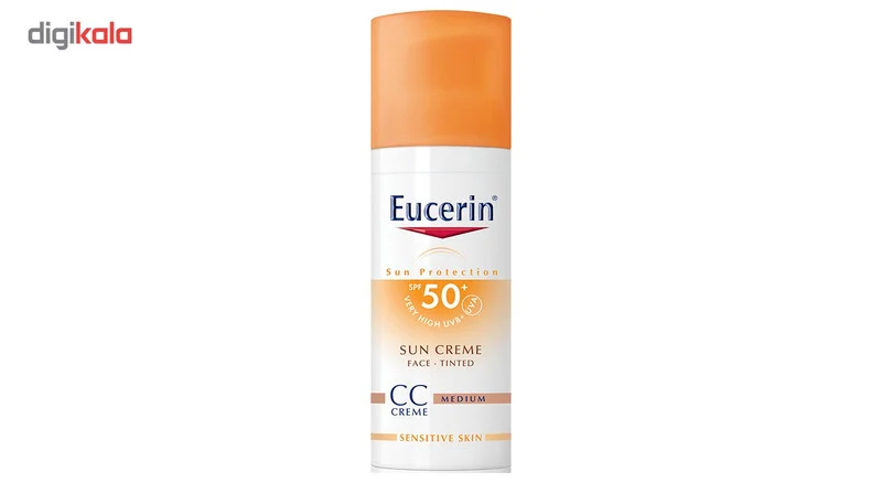 کرم ضد آفتاب بدون رنگ اوسرین SPF 50 مدل Tinted SPF50 ‌مناسب پوست‌های حجم میلی‌لیتر