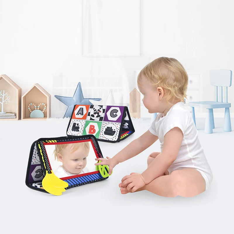 کتاب پارچه ای طرح ایستاده مدل Tummy Time