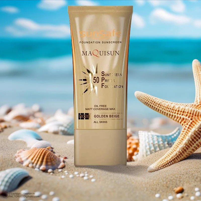 کرم ضد آفتاب رنگی سان سیف، SPF50، مدل NC20، مناسب انواع پوست با تنالیته متوسط و حجم 40 میلی‌لیتر، محافظت‌کننده در برابر اشعه‌های UVA و UVB، دارای فرمولاسیون فاقد چربی، با ماندگاری 2 ساعته