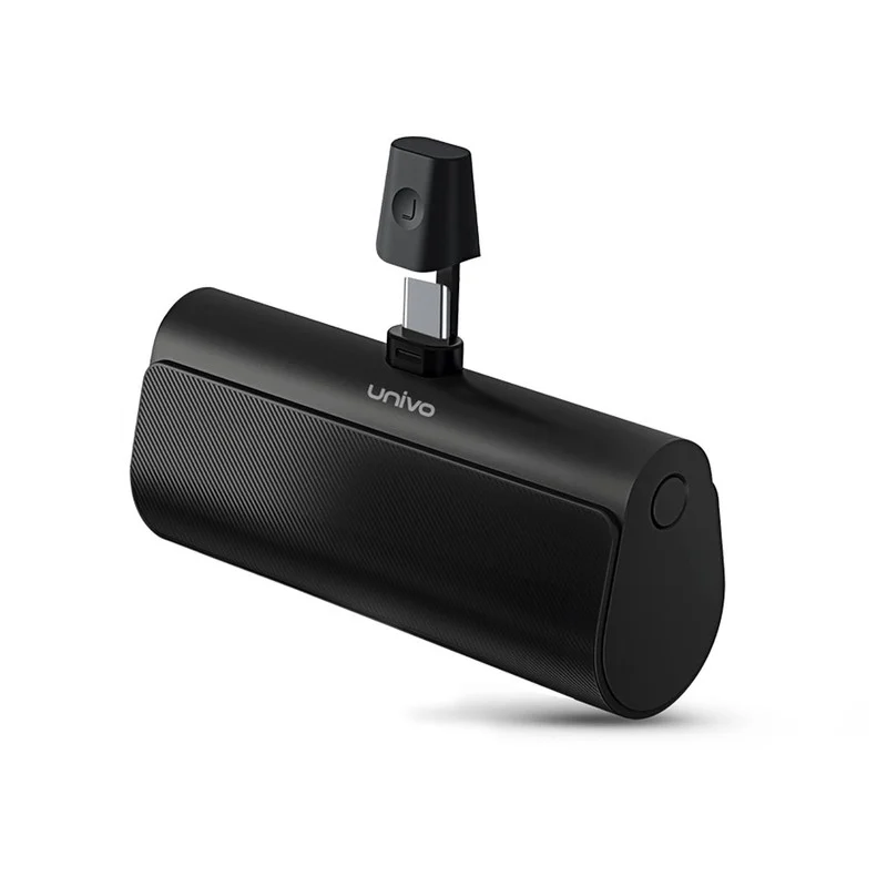 پاوربانک 10 وات یونیوو مدل UN5000 USB-C ظرفیت 4500 میلی آمپر ساعت
