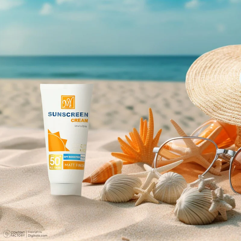کرم ضدآفتاب بی‌رنگ مای SPF50 مدل Spot Guard، مناسب پوست‌های خشک، حجم 50 میلی‌لیتر