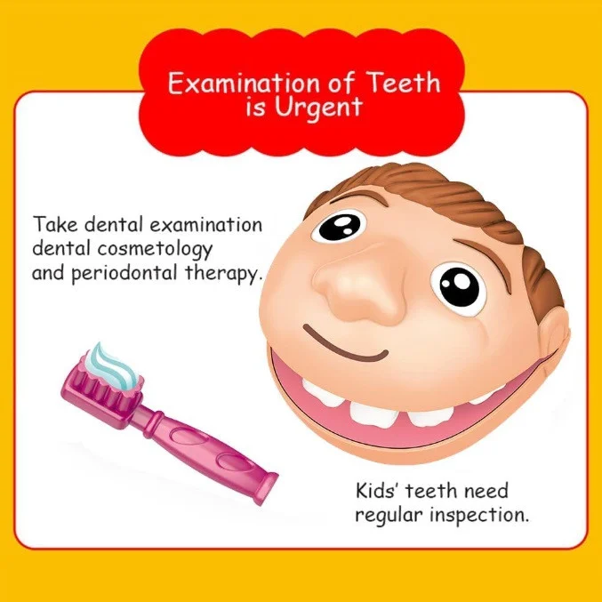 خمیر بازی مدل ست دندان پزشکی طرح Smart Dentist کد EK6024