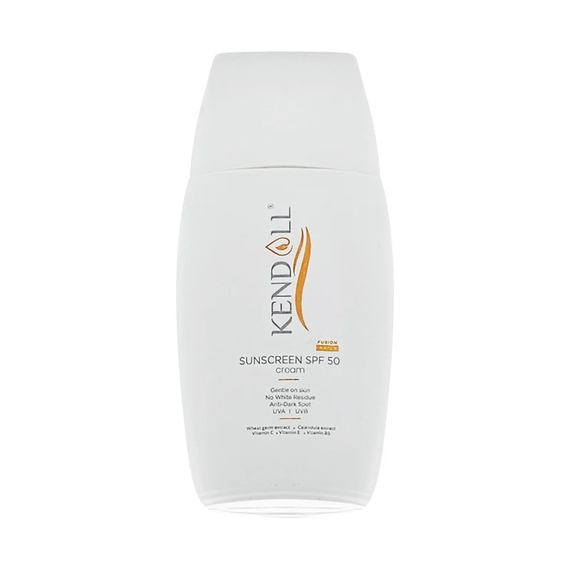 کرم ضد آفتاب بدون رنگ کندال SPF 50 مدل mo01 مناسب انواع پوست‌ حجم 40 میلی‌لیتر