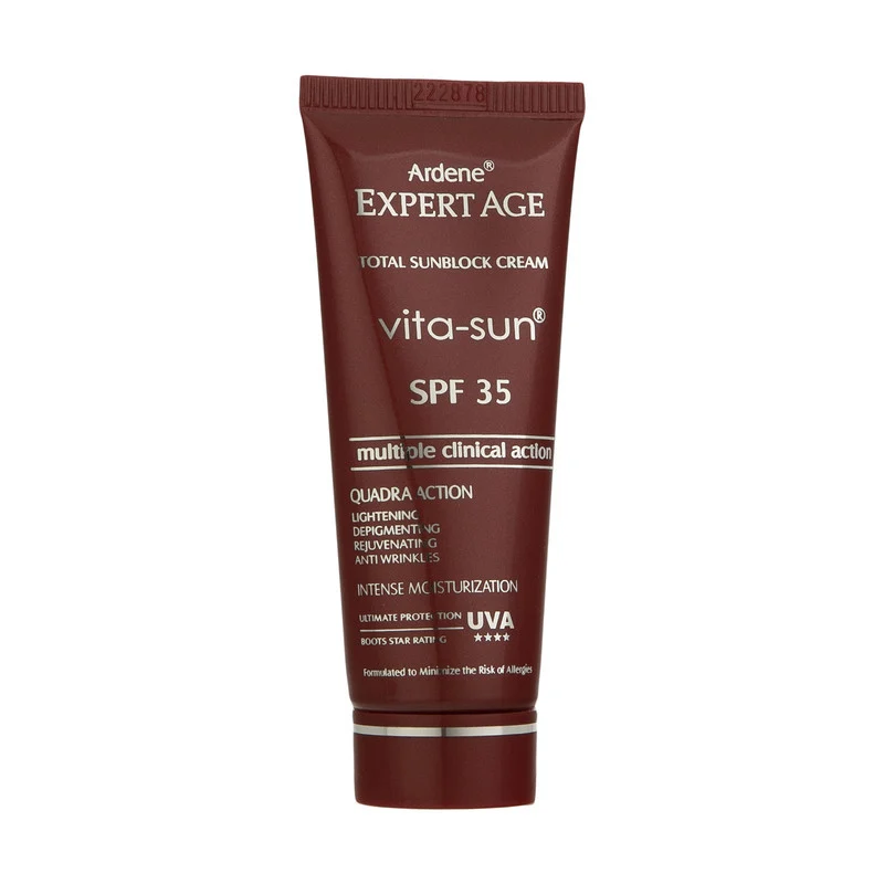 کرم ضد آفتاب آردن اکسپرت ایج مدل Vita-Sun حجم 45 میلی لیتر بسته 2 عددی