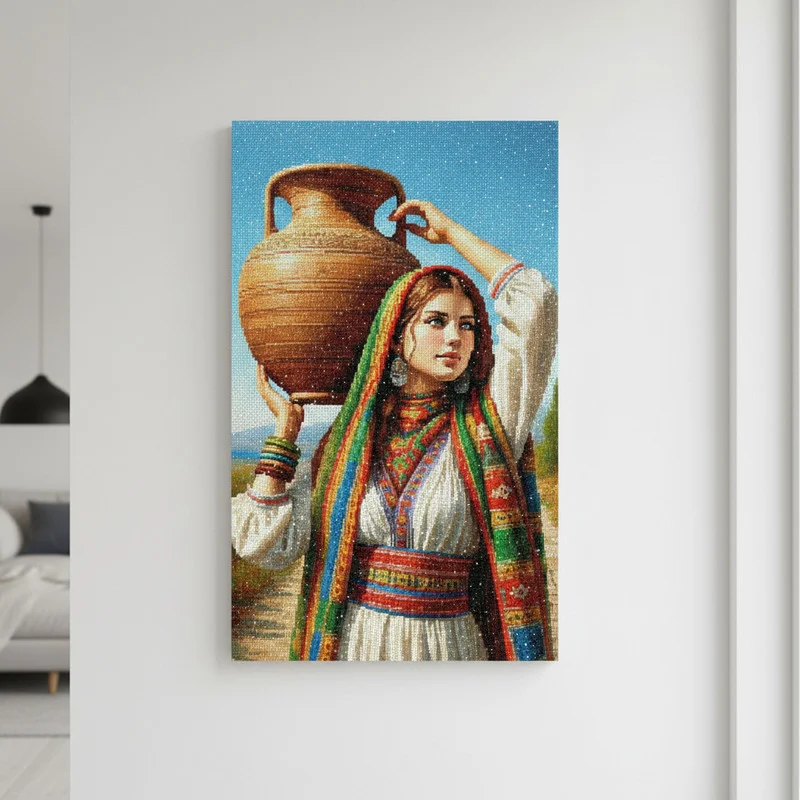 بازی آموزشی مدل تابلو نقاشی الماسی بزرگسال کد C3425