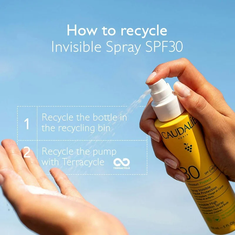 اسپری ضد آفتاب بدون رنگ کدلی SPF 30 مدل vinosun مناسب انواع پوست حجم 150 میلیلیتر