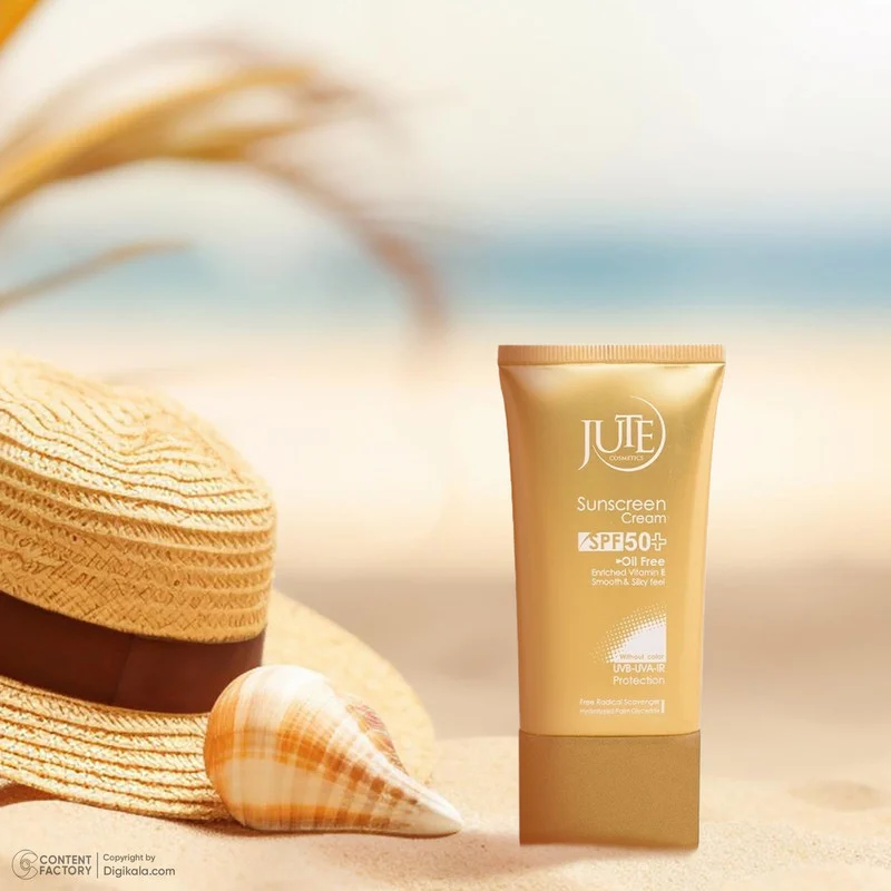 کرم ضد آفتاب بی‌رنگ ژوت، SPF 50، مدل smooth silky feel، مناسب پوست‌های چرب حجم 40 میلی‌لیتر، محافظت‌کننده در برابر اشعه‌های UVA و UVB، دارای فرمولاسیون فاقد چربی، با ماندگاری 2 ساعته