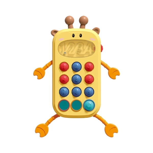 بازی آموزشی موبایل مدل زرافه طرح 8in1 کد 67-688