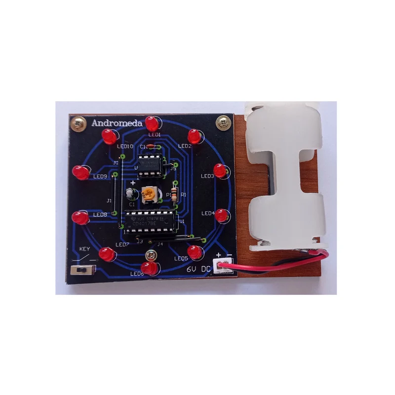 کیت آموزشی مدل چرخ و فلک الکترونیک کد CE - KV03D