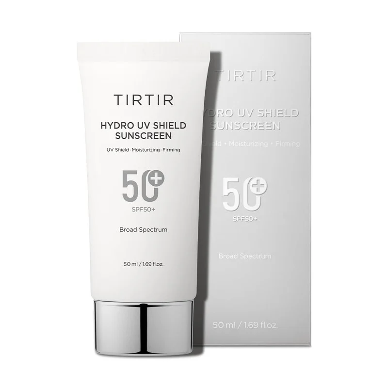کرم ضدآفتاب بی‌رنگ صورت تیرتیر SPF50 مدل shield ‌محافظت در برابر اشعه UVA و UVB مناسب برای پوست های مختلط حجم 50 میلی‌لیتر