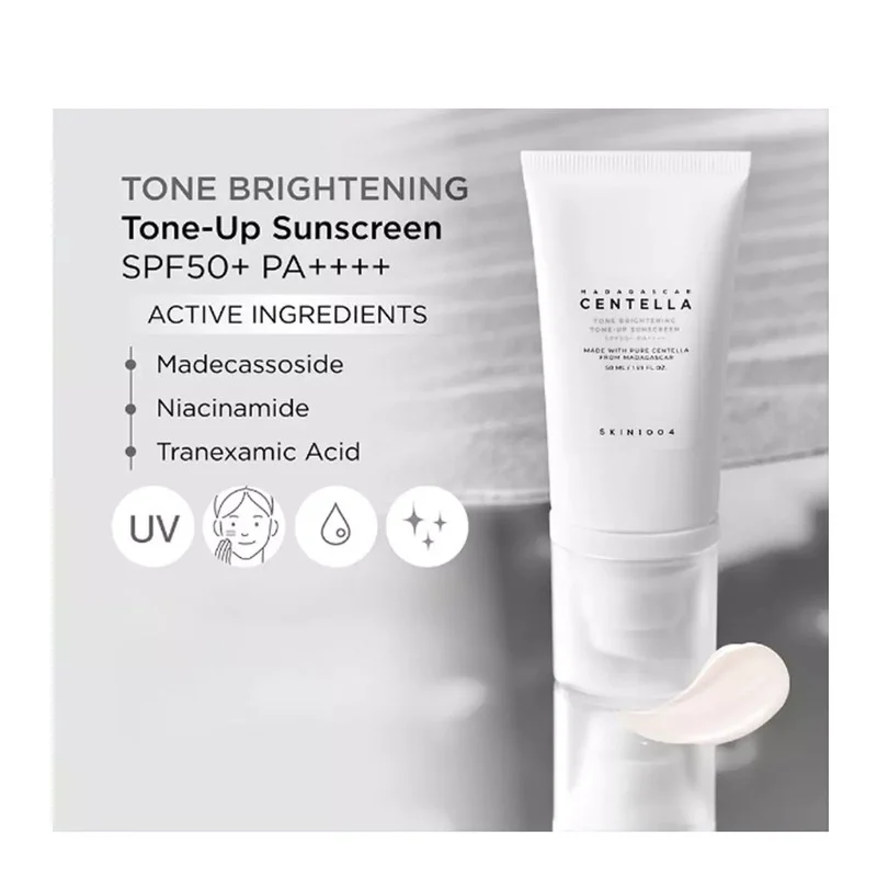 کرم ضد آفتاب سانتلا SPF 50 مدل Tone-Up Sunscreen ‌مناسب پوست‌های حساس حجم 50 میلی‌لیتر