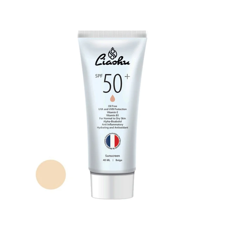 کرم ضد آفتاب رنگی لیاشو SPF 50 مدل 01 مناسب برای پوست خشک و معمولی حجم 40 میلی‌لیتر