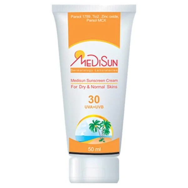 کرم ضدآفتاب مدیسان SPF30، حجم 50 میلی‌لیتر