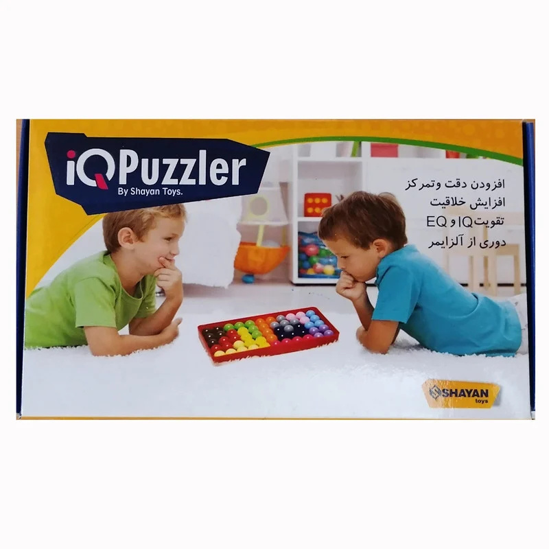 پازل آموزشی آی کیو شایان مدل مهره کد 6937122