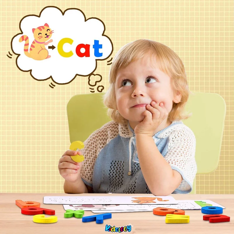 بازی آموزشی انگلیسی مدل Spelling Game مجموعه 80 عددی