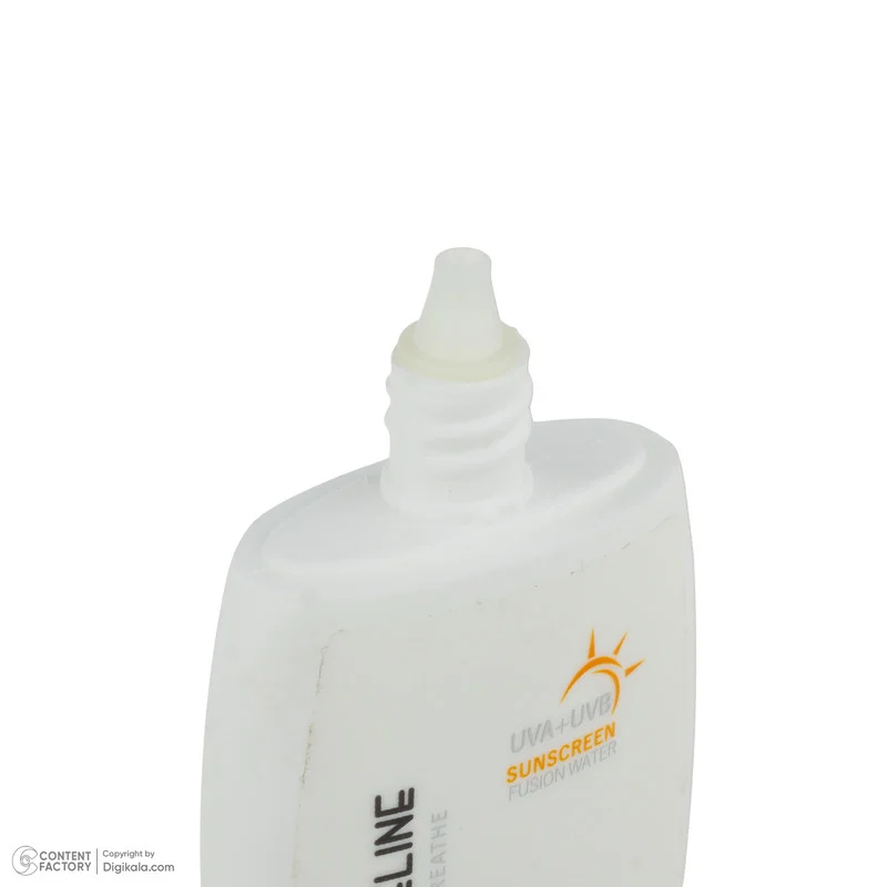 کرم ضد آفتاب بیرنگ صورت درمنجلین SPF 50 مدل Fusion Water محافظ در برابر اشعه UVA و UVB مناسب برای انواع پوست حجم 50 میلیلیتر