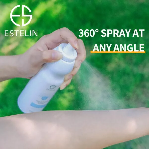 اسپری ضد آفتاب بی رنگ استیلن SPF50 مدل ULTRA محافظ UVA UVB مناسب برای انواع پوست حجم 180 میلیلیتر