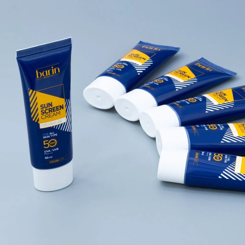 کرم ضد آفتاب بدون رنگ بارین بیوتی SPF 50 مدل CL ‌مناسب انواع پوست‌ حجم 50 میلی‌لیتر