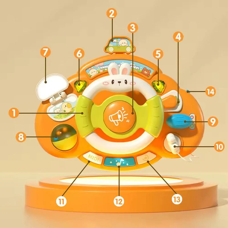 بازی آموزشی موزیکال مدل فرمان خرگوش