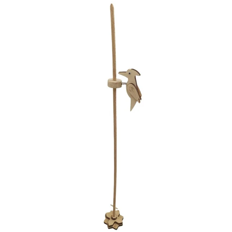 اسباب بازی چوبی مدل دارکوبک نوک زن DN-01