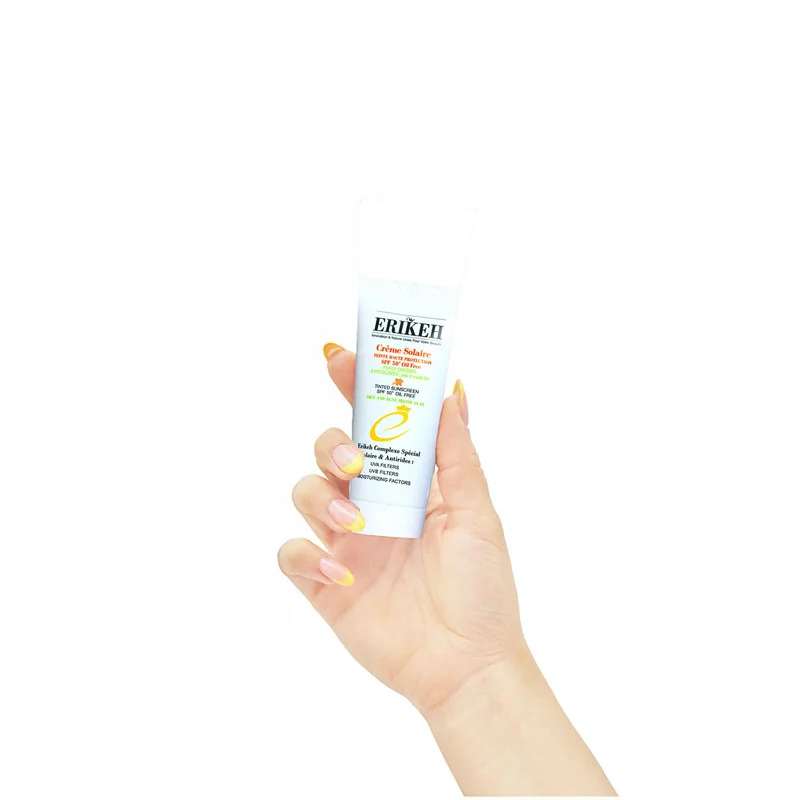 کرم ضد آفتاب رنگی اریکه SPF 50 مدل Solarie And Antirides مناسب پوست‌های چرب و اکنه ای حجم 50 میلی‌لیتر