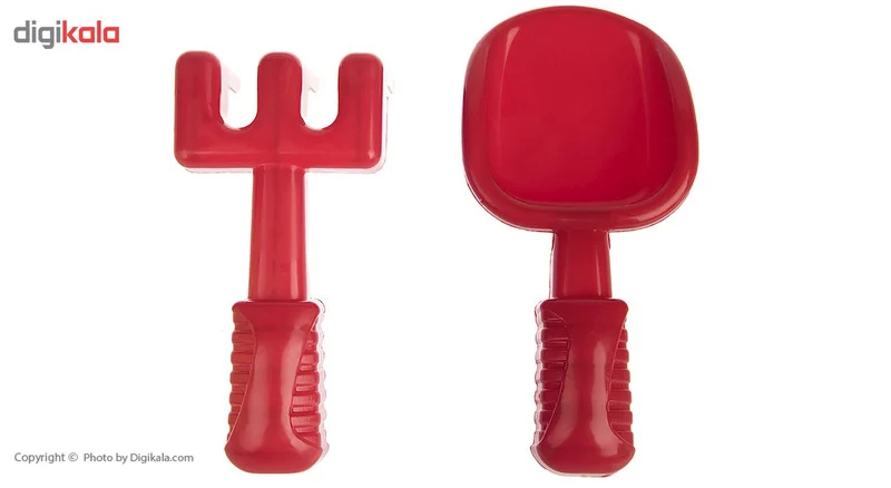 ست شن بازی زرین تویز مدل Shovels And Wheelbarrows Castle E4