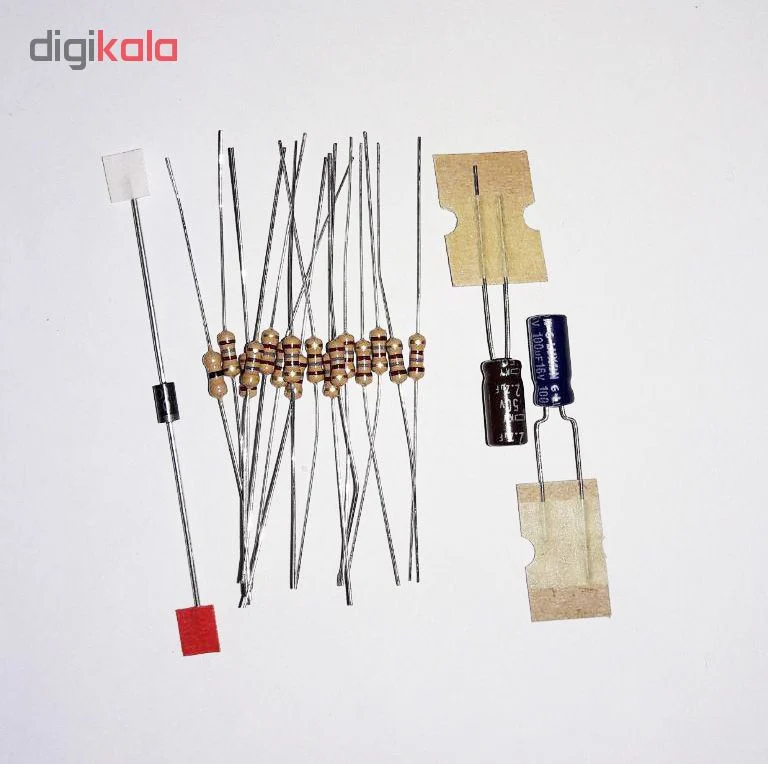 کیت آموزشی وحید کیت مدل چشمک زن پلیسی 2 کد v.k 125