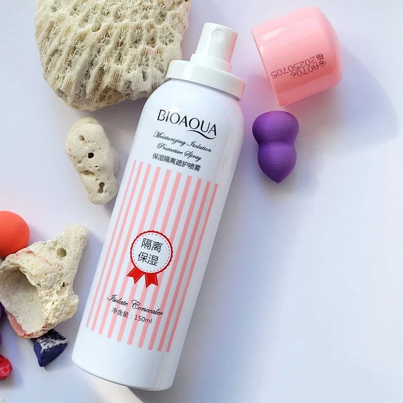 اسپری ضدآفتاب بدون رنگ بایو آکوا SPF30 مدل 212 مناسب انواع پوست، حجم 150 میلی‌لیتر