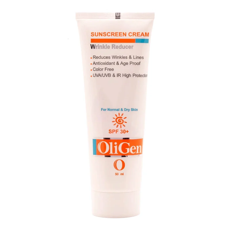 کرم ضد آفتاب بی رنگ الی ژن spf30 مدل 01 مناسب پوست های خشک و معمولی حجم 50 میلی لیتر