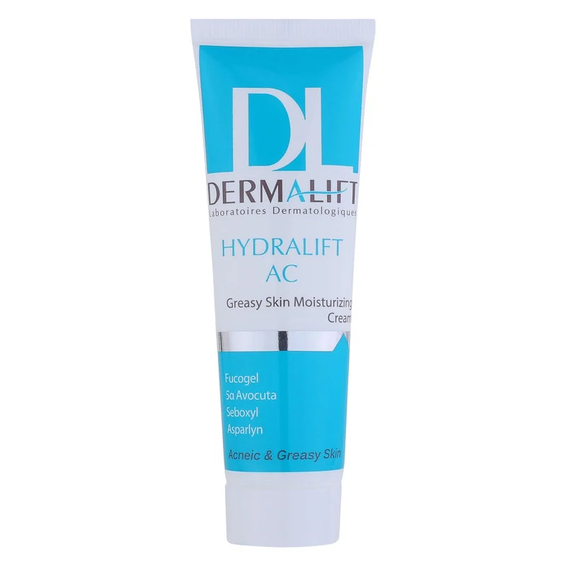 کرم مرطوب‌کننده درمالیفت مدل Hydralift AC Cream مناسب پوست‌های چرب حجم 50 میلی‌لیتر