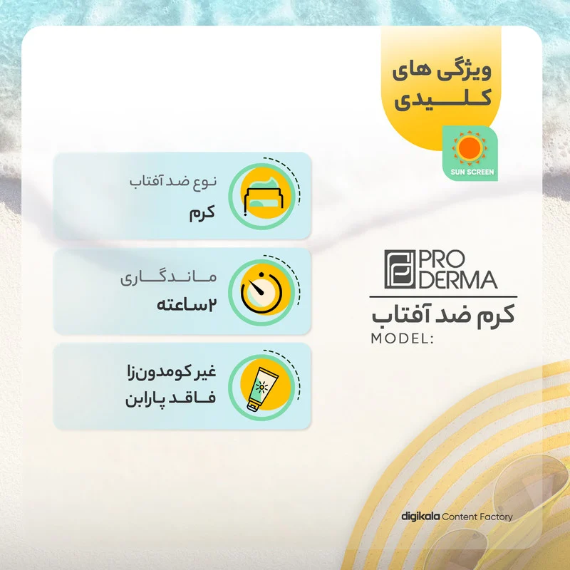 کرم ضدآفتاب و ضدچروک پرودرما مدل SPF90، حجم 40 میلی‌لیتر