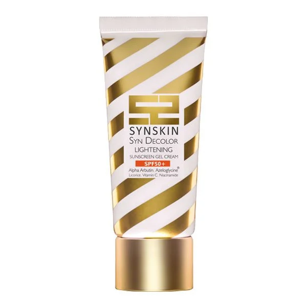 ژل کرم ضد آفتاب بدون رنگ ساین اسکین SPF50 مدل Decolor محافظ UVA ،UVB، روشن‌کننده، مناسب انواع پوست حجم 40 میلی‌لیتر