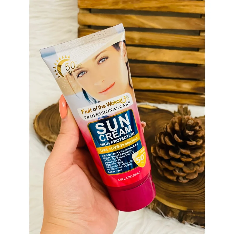 لوسیون ضدآفتاب ووکالی مدل spf50 حجم 130 میلی لیتر