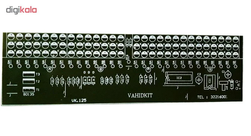 کیت آموزشی وحید کیت مدل چشمک زن پلیسی 2 کد v.k 125