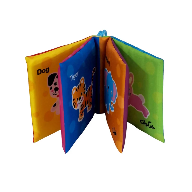 کتاب پارچه ای انتشارات باوان مدل خرگوشی جونم مجموعه 4 عددی