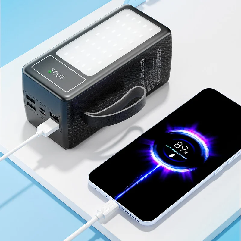 پاوربانک 22.5 وات پی زد ایکس مدل V89s PD Fast Charge ظرفیت 50000 میلی‌آمپرساعت