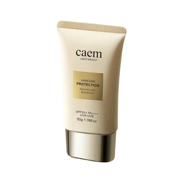 کرم ضد آفتاب بی‌رنگ سی ای ای ام SPF 50 مدل Skin breathable‌ محافظ UVA ،UVB و PA+++،مناسب برای انواع پوست‌ حجم 50 میلی‌لیتر